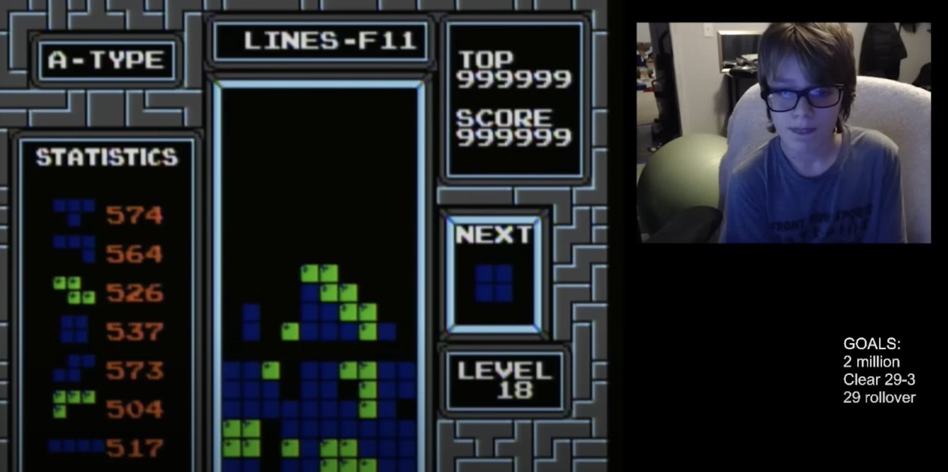 Teenager Becomes First Person to Beat Tetris