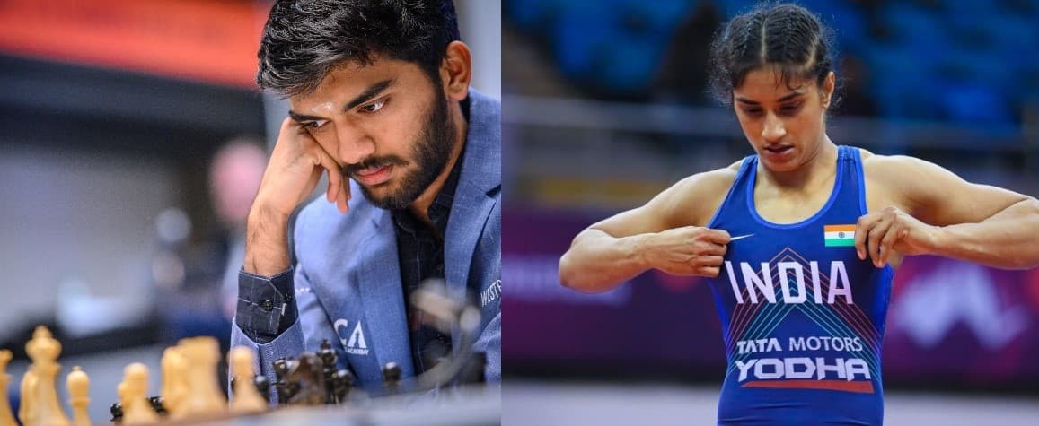 India Shines in Chess and Wrestling