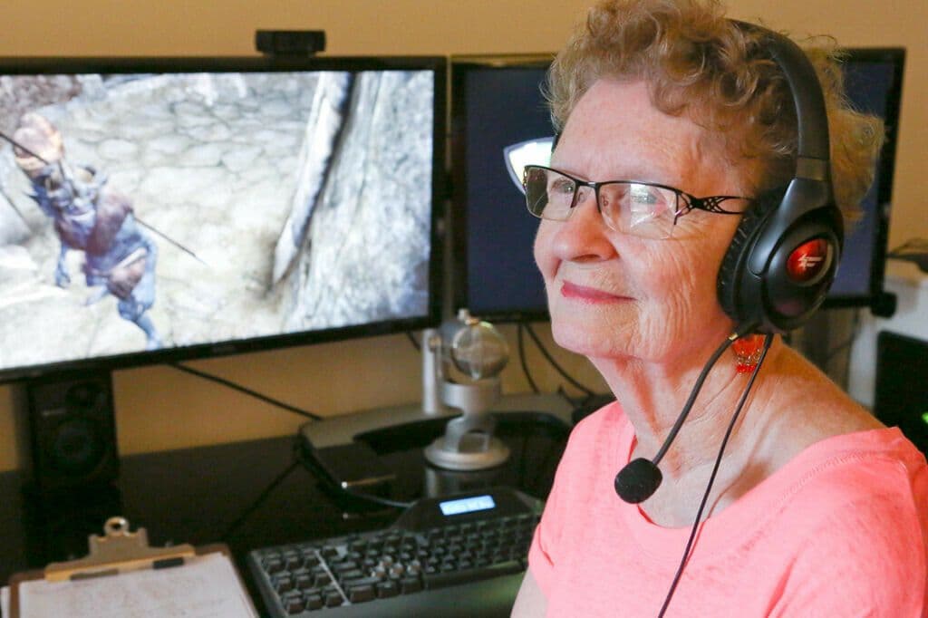 Beloved Skyrim Grandma Retires