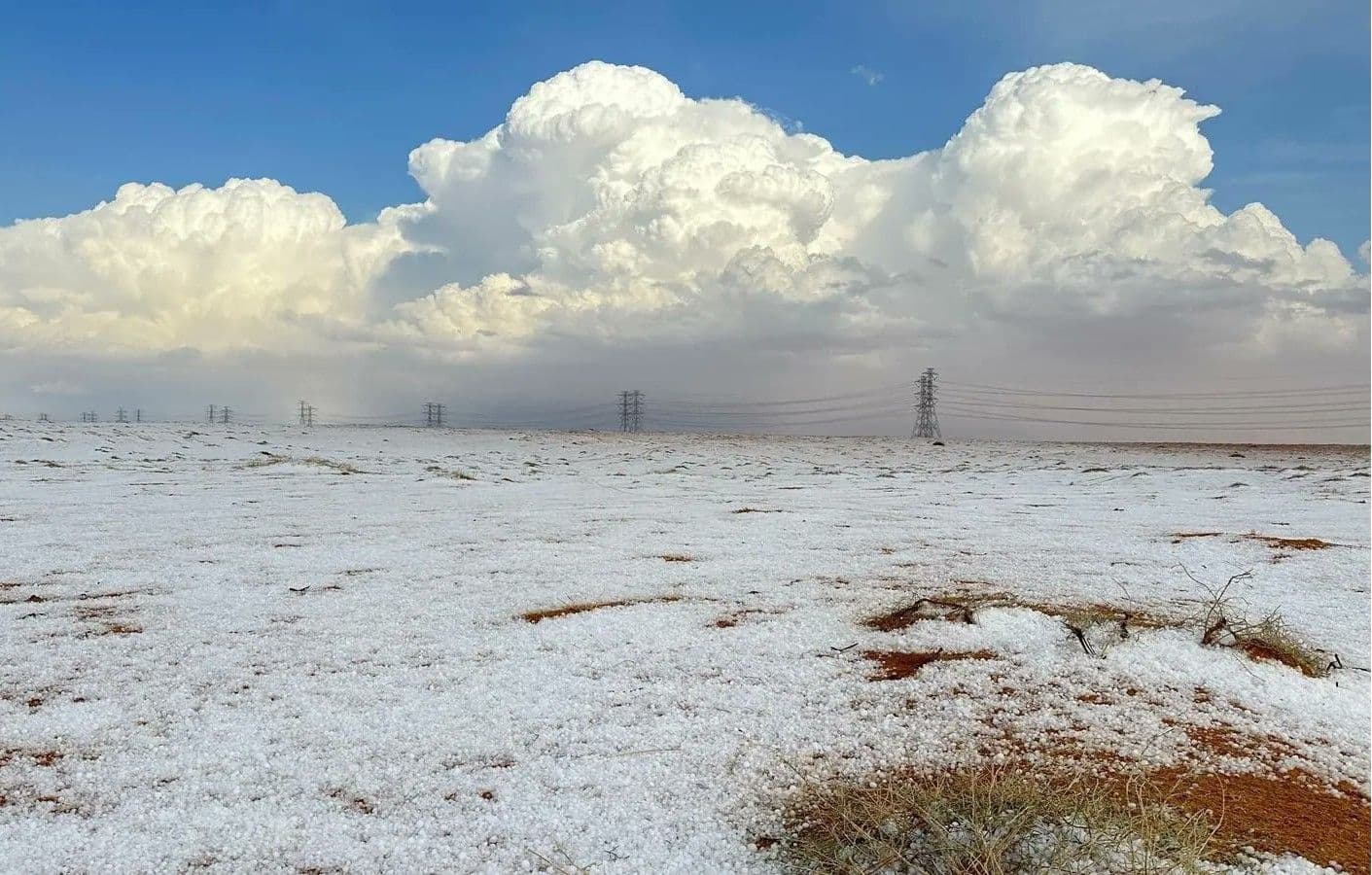 Snow Falls In Saudi Desert For The First Time Ever