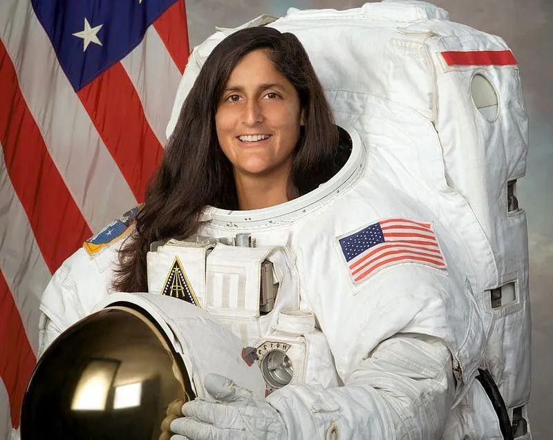 Sunita Williams Does Happy Dance