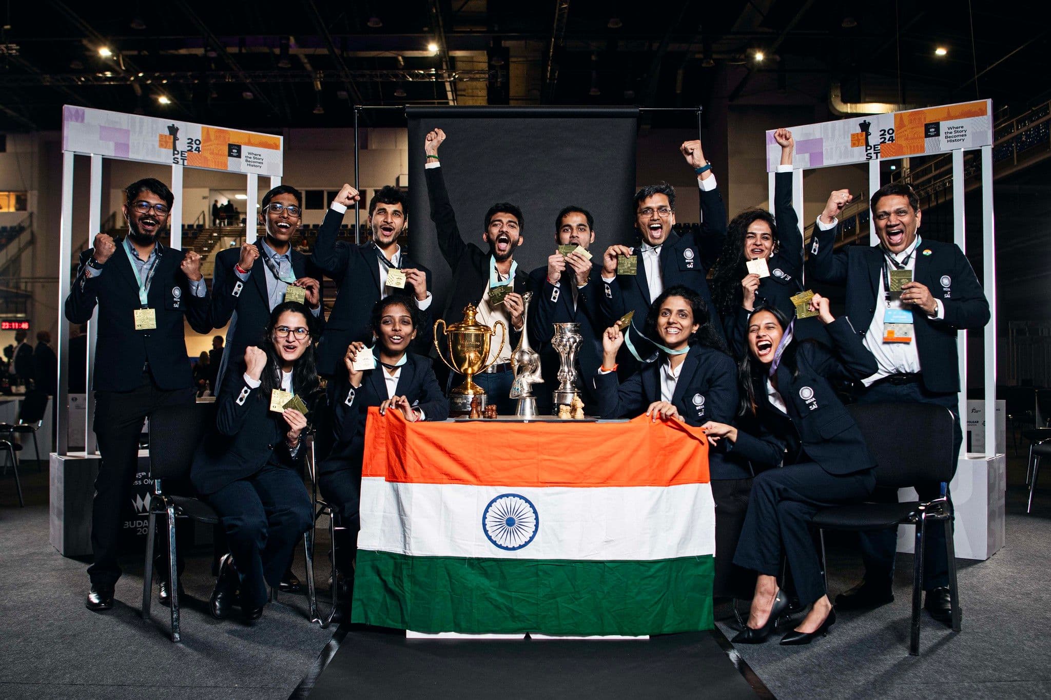 Chess Olympiad 2024: India Wins Double Gold