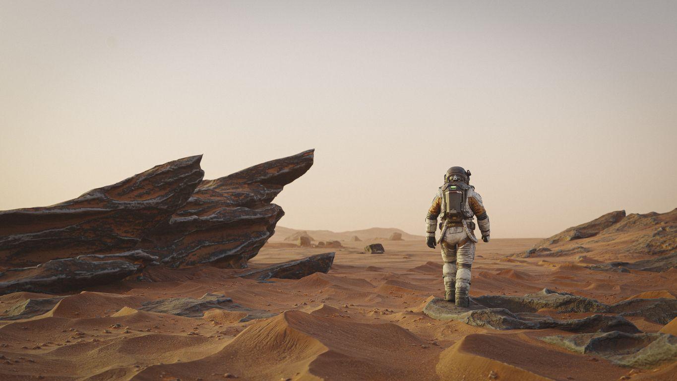 Four Humans Return From Mars